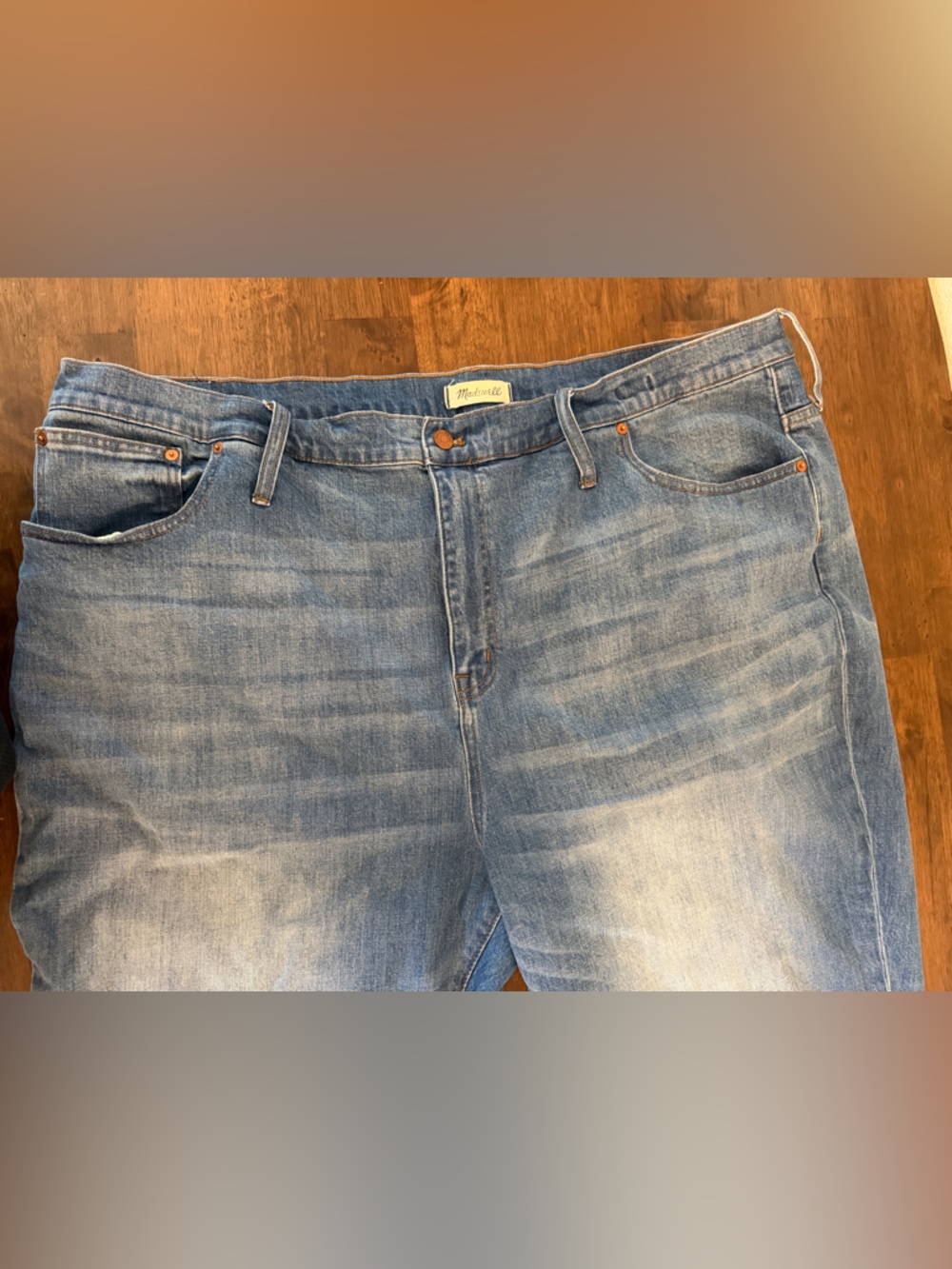 Madewell High Rise Slim Crop Boyjean Light Wash Jeans - Picture 7 of 12